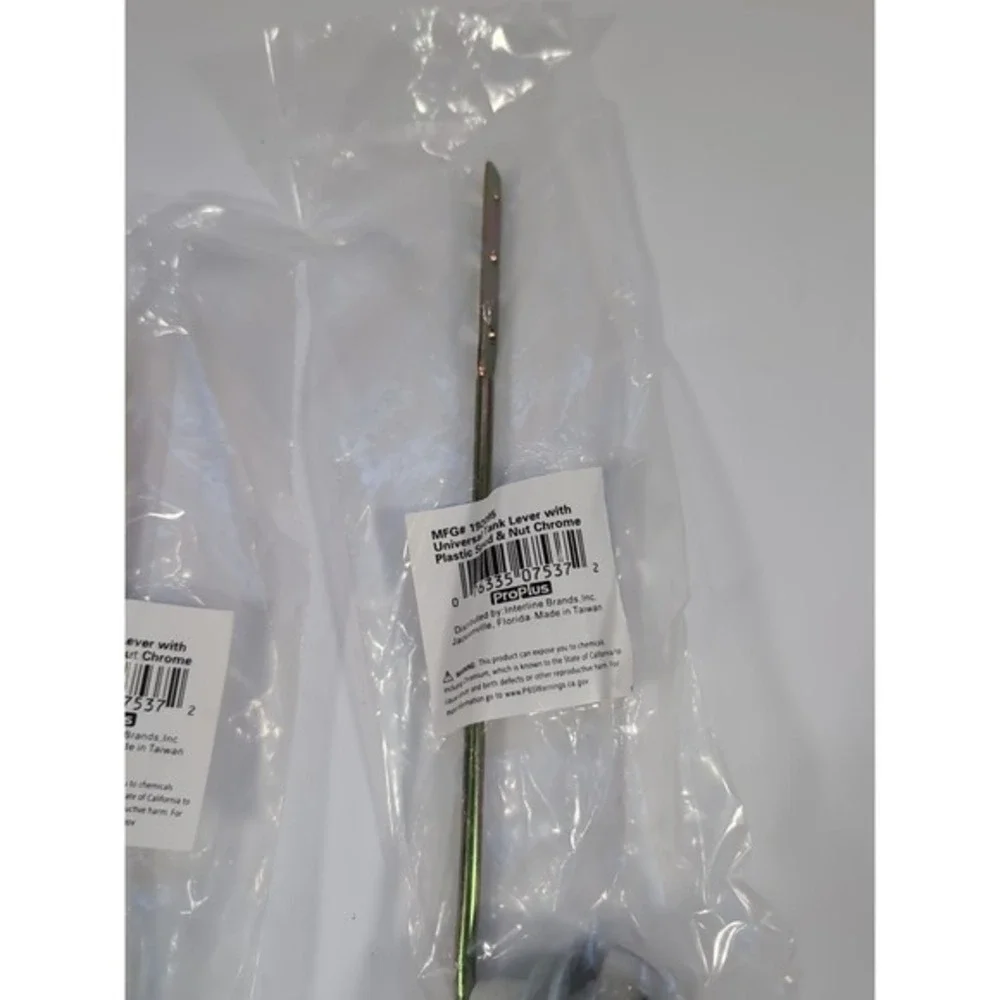 Universal Side Mount Toilet Handle Trip Lever Tank Flush Lever Replacement 2 PAK